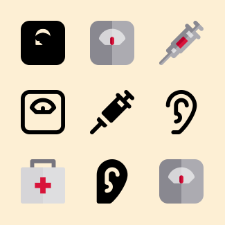 Health Care icons pack