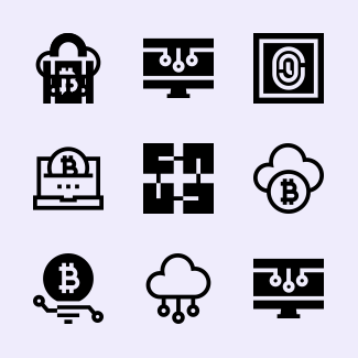 Cryptocurrency icons pack