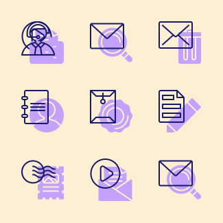 Mail icons pack
