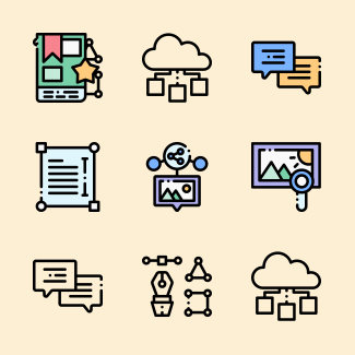 Marketing icons pack