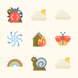 Weather And Seasons icons pack