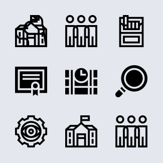 Psychologist icons pack