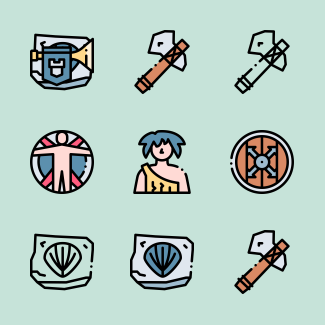 History icons pack