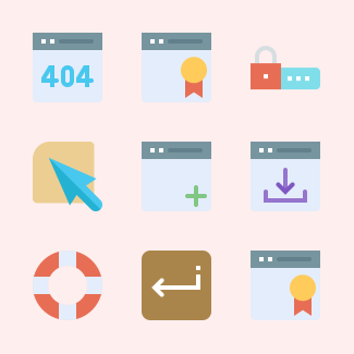 Programming icons pack