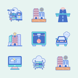 Smart Technology icons pack