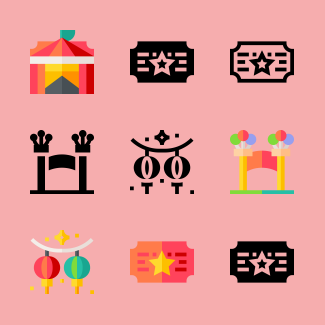 Fair icons pack