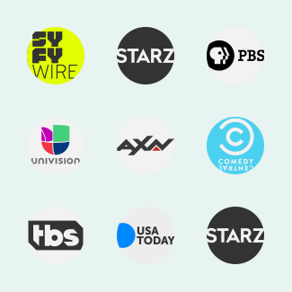 Cinema and TV icons pack