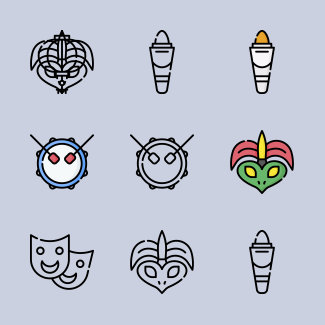 Parade icons pack