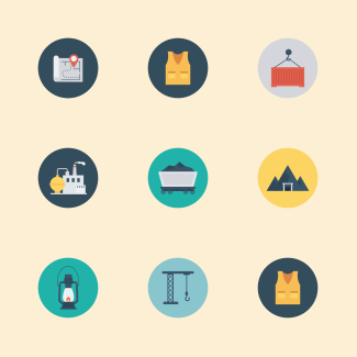 Mining And Crafting icons pack