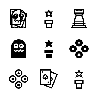 Gaming icons pack