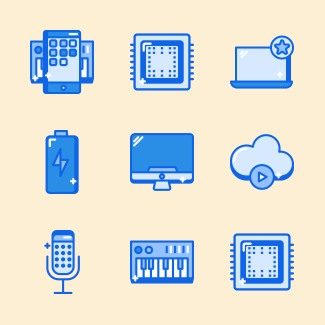 Tech icons pack