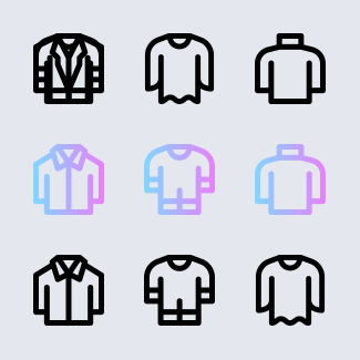 Autumn Clothes Accesories icons pack