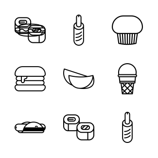 Fast Food icons pack