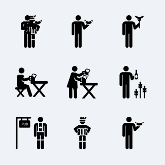Oktoberfest icons pack