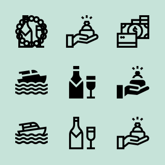 Luxury Shop icons pack
