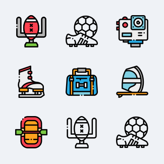 Sport icons pack