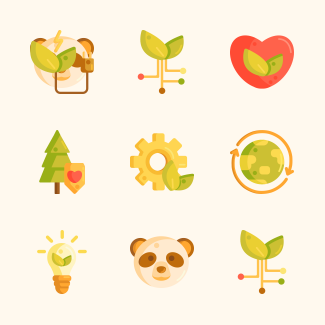 Ecology icons pack