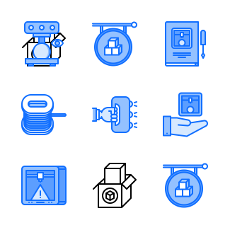 3D Printer icons pack