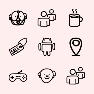 Hand Drawn icons pack