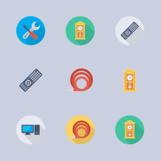Household Devices And Appliance icons pack