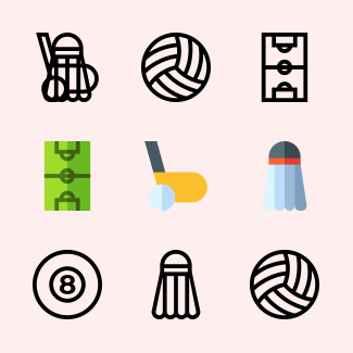Sport icons pack