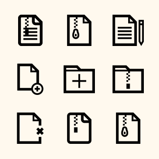 Files icons pack