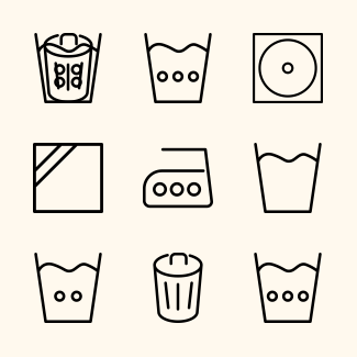 Cleaning icons pack