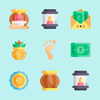 DiwaliK icons pack