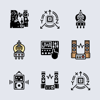 Sound Studio icons pack
