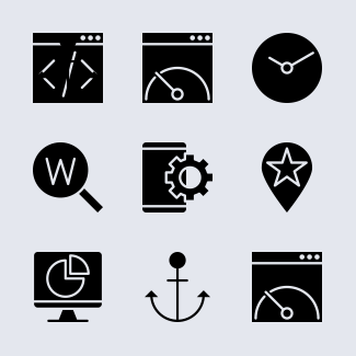Seo and Online Marketing icons pack
