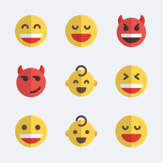 Smiley And People icons pack