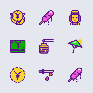 Japan icons pack