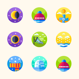 Weather icons pack