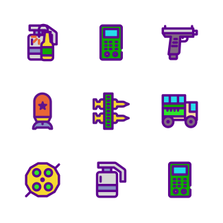 War icons pack