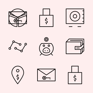 Finance and Business icons pack