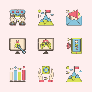 Online Marketing icons pack