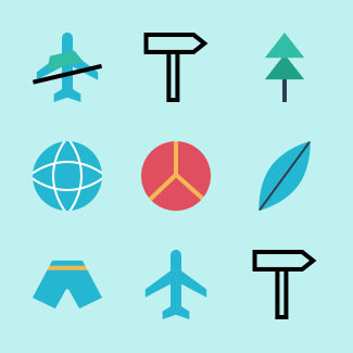 Vacation Outdoors icons pack