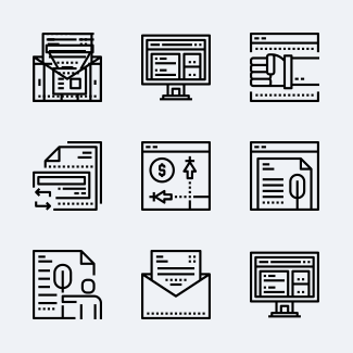 Digital Marketing icons pack