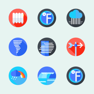 Weather icons pack
