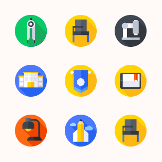 University icons pack