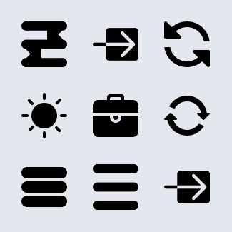 BigMug Solid icons pack