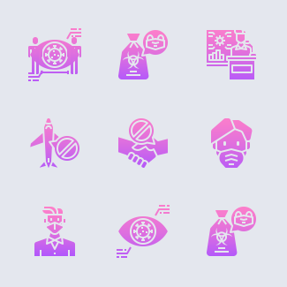 Self protection icons pack