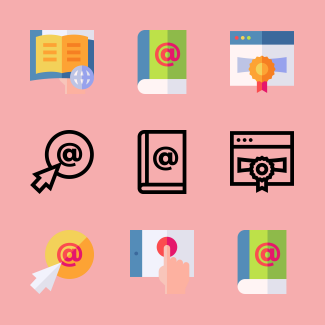 Elearning icons pack