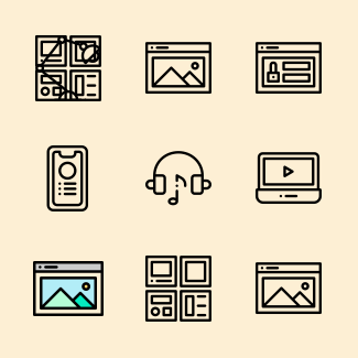 Web Design icons pack
