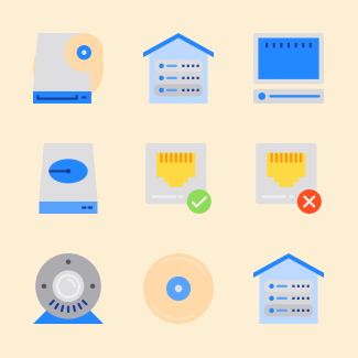 Computer Hardware icons pack