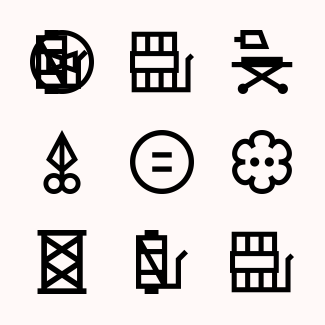 Needlework Set icons pack