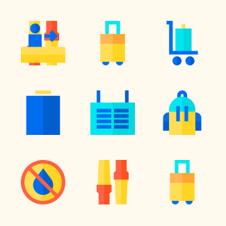 Airport Set icons pack