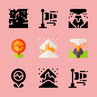 Natural Disaster icons pack