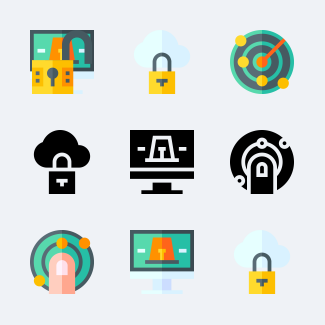 Protection and Security icons pack