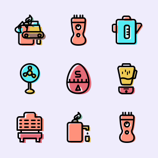 Machine Collection icons pack